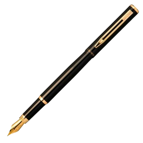 black coloured pen